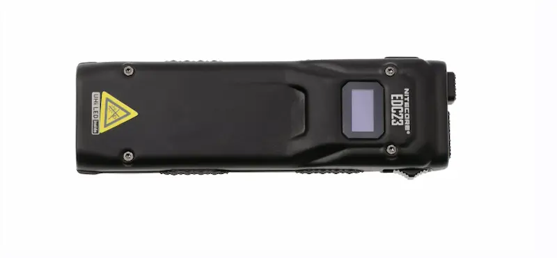 Nitecore EDC23 Oplaadbare Zaklamp – 2500 Lumen – OLED Display – USB-C – Compact & Krachtig - Afbeelding 4