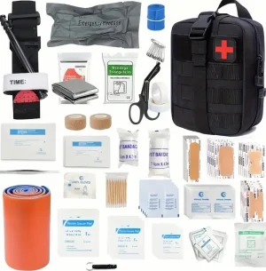 156-delige EHBO Set – Compleet, Compact & Direct Inzetbaar met MOLLE-pouch