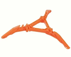 Lichtgewicht Gasblik Houder – Inklapbaar & Stabiel – Oranje