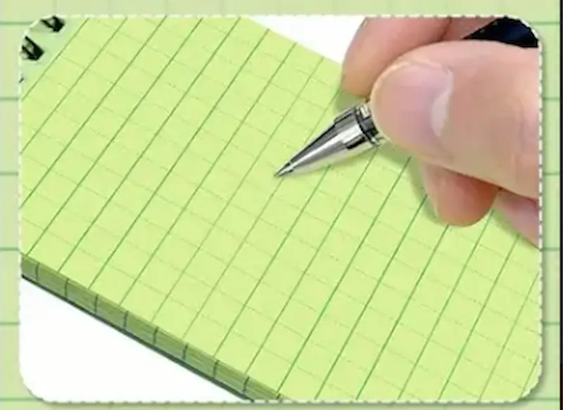 Waterproof Notitieblok – Regenbestendig Outdoor Notitieboekje - Groen of Zwart - Afbeelding 3