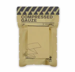 compressed gauze rhino rescue steriel verpakt