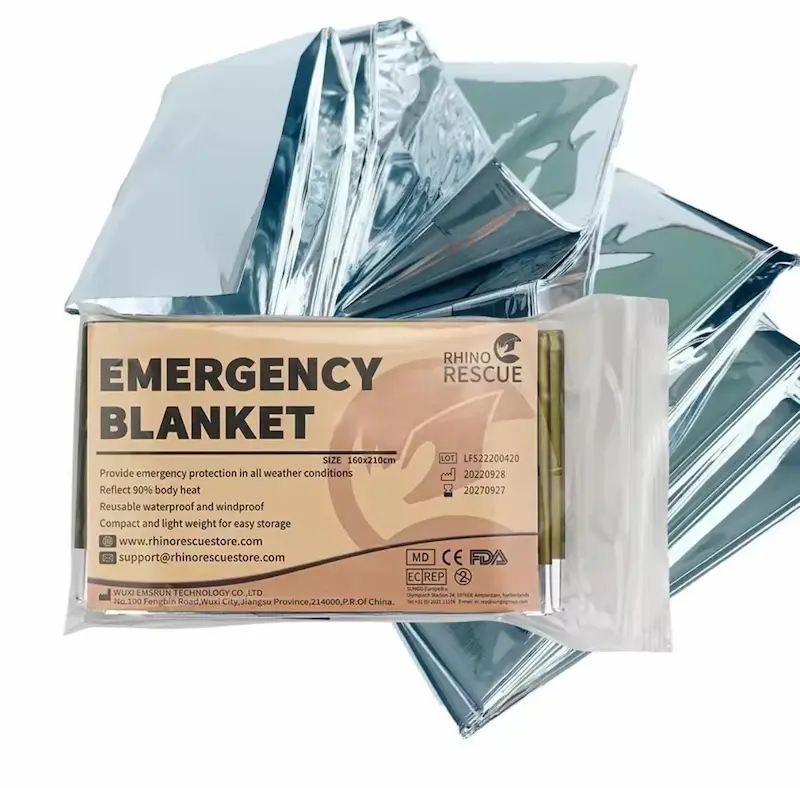 rhino rescue emergency blanket 160x210 nooddeken