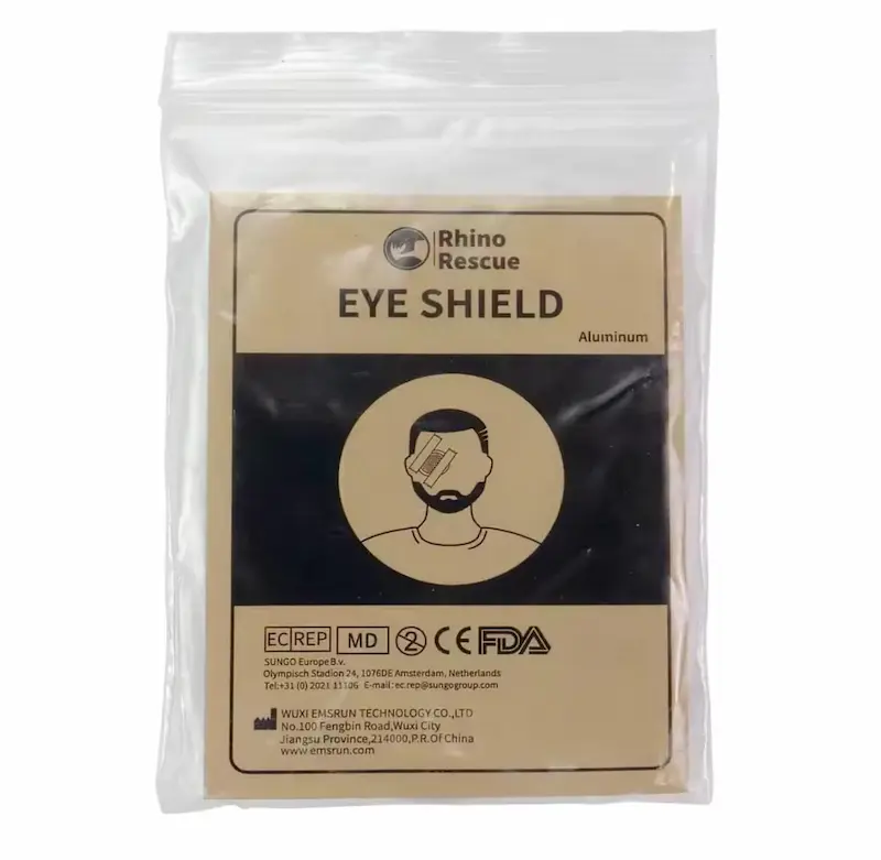 rhino rescue eye shield aluminium oogbescherming