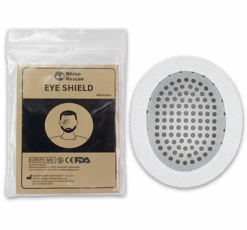 Rhino Rescue Eye Shield – Aluminium Oogbescherming bij Oogletsel - Afbeelding 2
