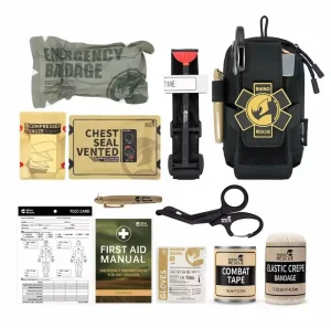 rhino rescue ifak trauma kit zwart pouch