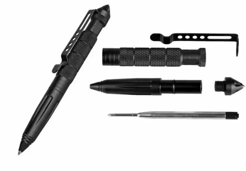Tactische Pen – Multifunctionele pen met glasbreker & zelfverdedigingstool - Afbeelding 3